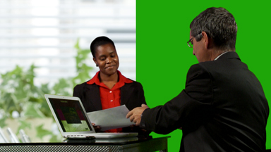 green screen graphic